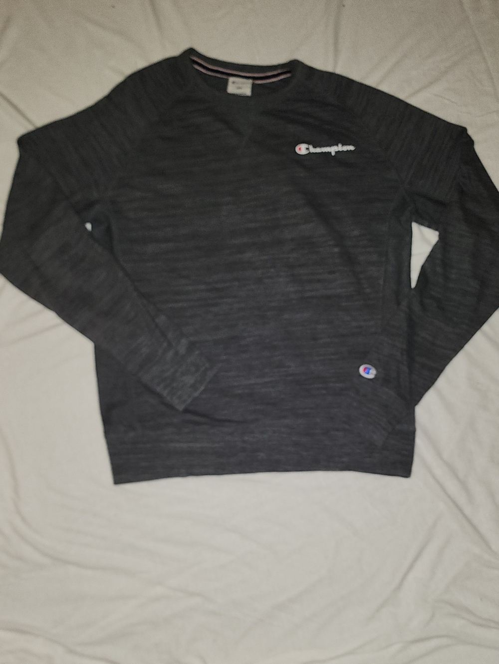Champion Dark Heather Gray Crewneck Sweatshirt